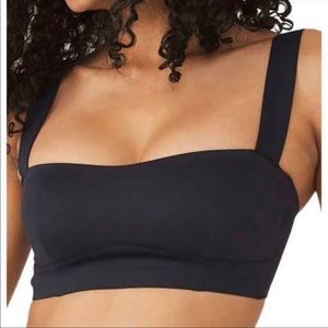 Free People Intimately Naomi Longline Bra Black
